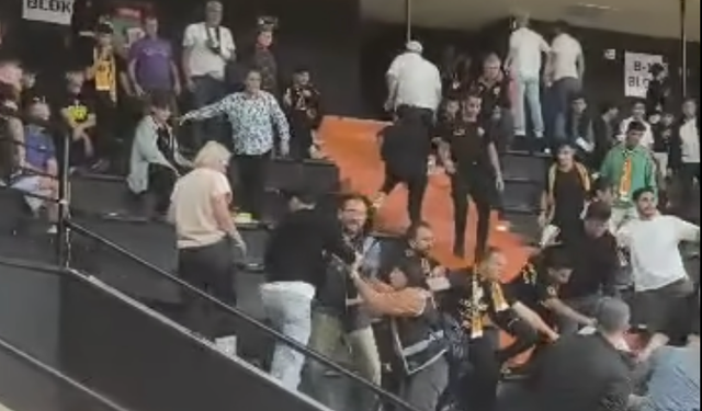 Mersin’de FIBA Maçında Tribün Kavgası: Avrupa’ya Rezil Olduk