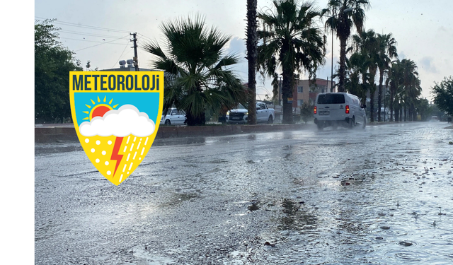 Mersin’de Haftalık Hava Alarmı: Yağış Günlerce Sürecek