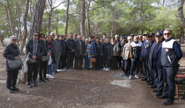 Mersin'de gazi ve ailelerine piknik