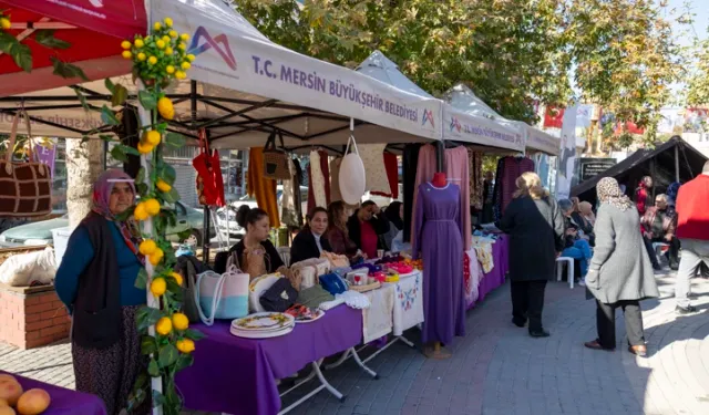 Mersin'de 'Yerli Malı Haftası' kutlaması