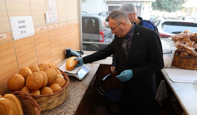 Akdeniz'de fırınlara denetim