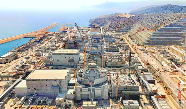 Akkuyu NGS'nin 1'inci Güç Ünitesi'ne ait gaz yalıtımlı şalt tesisi işletmeye hazır