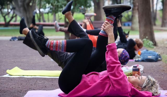 Antalyalılar güne sporla başlıyor