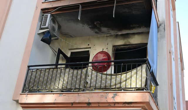 Başkan Kocagöz, evi yanan vatandaşı ziyaret etti