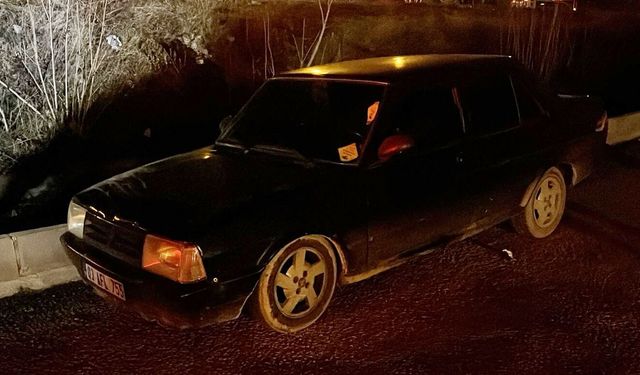 Burdur'da alkollü ve ehliyetsiz sürücü yakalandı