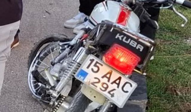 Burdur'da kaza: 1 yaralı