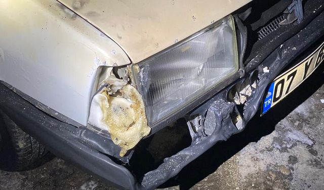 Burdur'da oto yıkamacıda yangın