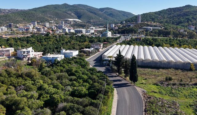 Demirtaş'ta asfalt çalışması