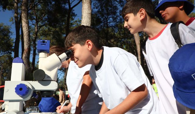Orman ekosisteminde atıkların tehlikesi uygulamalı gösterildi