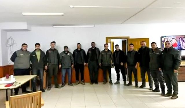 Osmaniye'de ormanlarda gece denetimi