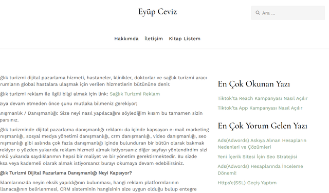 Sağlık Turizmi İçin Neden Dijital Pazarlama Hizmeti Alınmalı?