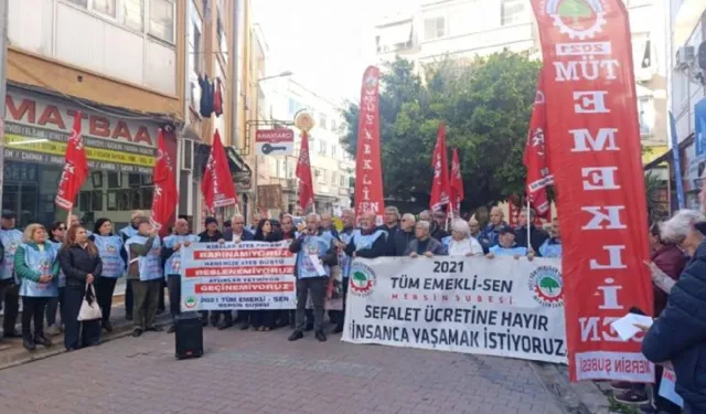 Emekliler Alanlara İndi: “Açlık Sınırının Altındaki Maaşı Kabul Etmiyoruz”