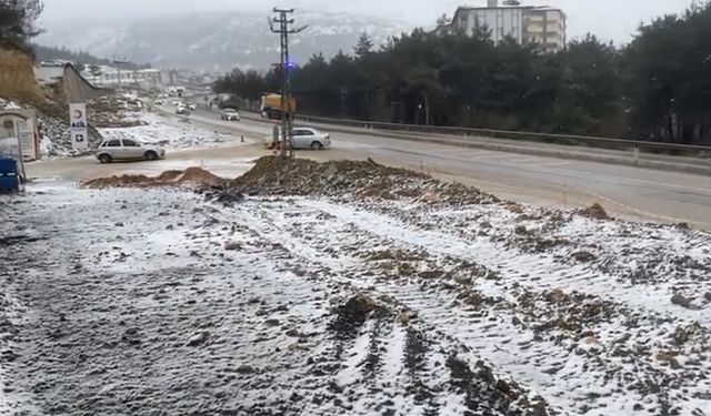 Belen beyaza büründü