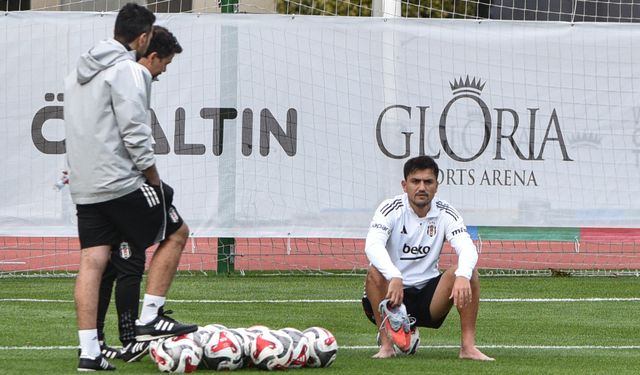 Beşiktaş'ta Cengiz Ünder bireysel çalıştı