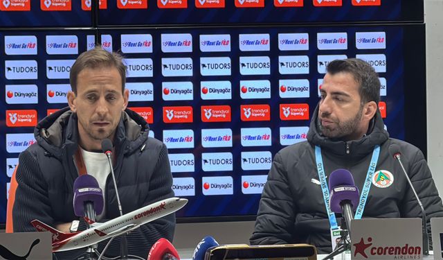 Corendon Alanyaspor - ikas Eyüpspor maçının ardından