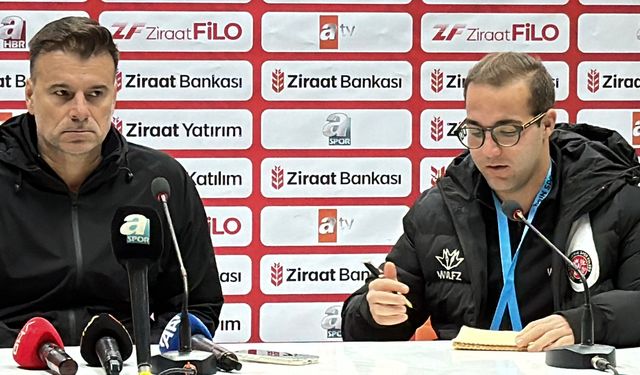 Corendon Alanyaspor - Mısırlı.com.tr Fatih Karagümrük maçının ardından