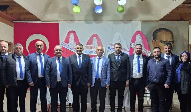 Eğirdir Şoförler Odası'nda Ali Öz dönemi