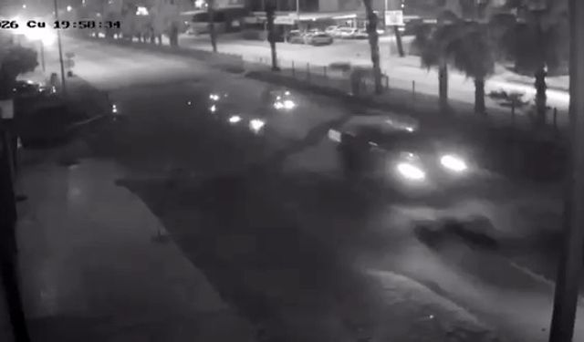 Emekli polis memuru kazada hayatını kaybetti; o anlar kamerada