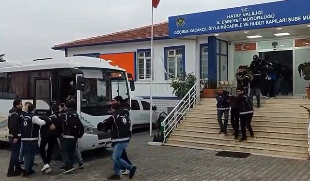 Hatay'da 174 kaçak göçmen yakalandı