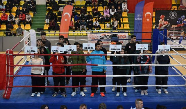 Hatay'da Türkiye Muay Thai Akdeniz Bölge Şampiyonası başladı