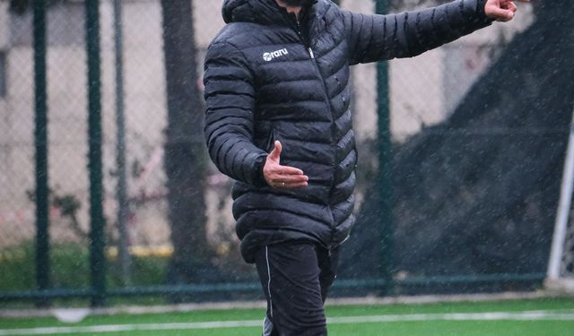 Hatayspor yoğun yağmur altında çalıştı