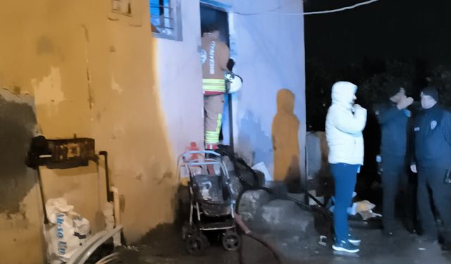 İtfaiye, yangında dumandan etkilenen 5'i çocuk 7 kişiyi kurtardı