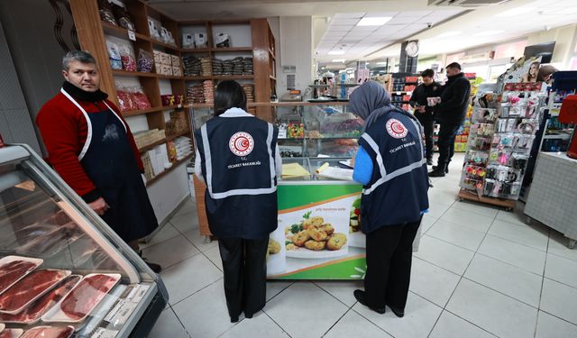 Mersin'de ramazan ayı öncesi fahiş fiyat ve etiket denetimi