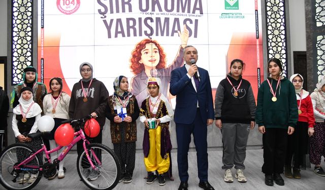 Osmaniye'de 7 Ocak coşkusu, ortaokullar arası şiir yarışmasıyla taçlandı