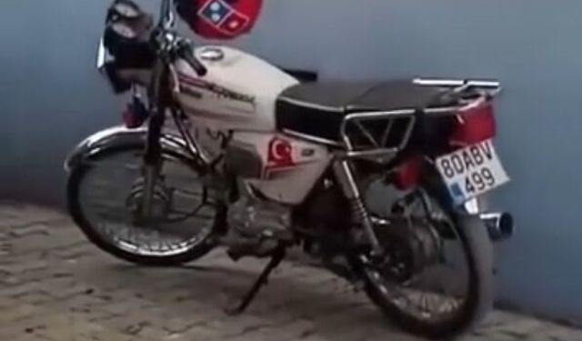 Osmaniye'de soğuktan korunmak için kas içine giren kedi gülümsetti