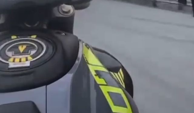 Otoyolda aşırı hız ve akrobatik hareketler yapan motosiklet sürücüsüne 45 bin TL ceza