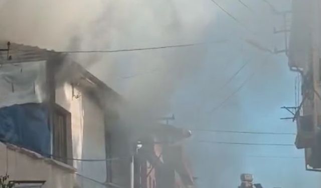 Havalar Soğudu Yangınlar çoğaldı Tarsus'ta ev yangını