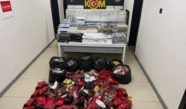 Mersin’de sigara kaçakçılarına operasyon: 4 tutuklama