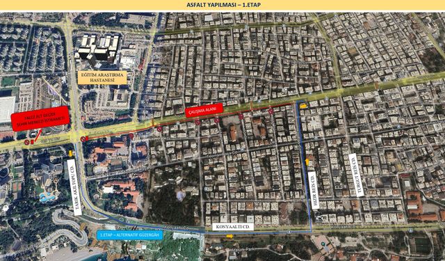 100. Yıl Caddesi pazar günü kısmen trafiğe kapanacak