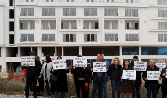 Antalya'da lüks konut projesinde teslimatın gecikmesi mağdur etti