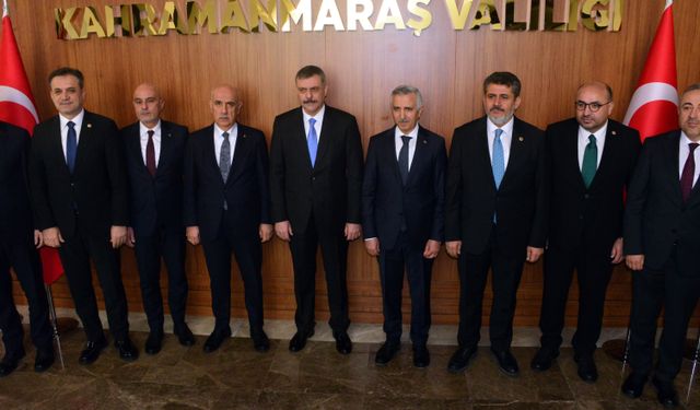 Bakan Çiftçi, Kahramanmaraş'ta