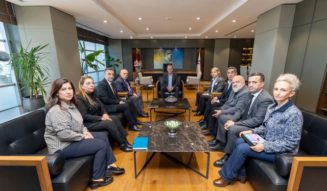 Başkan Seçer, EMITT 2026 katılımcı heyeti ile bir araya geldi