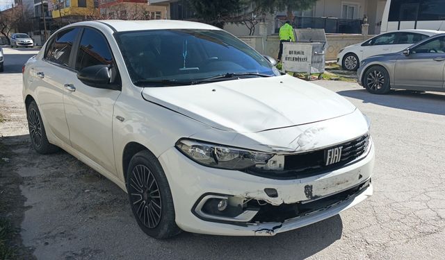 Burdur'da kaza: 2 yaralı