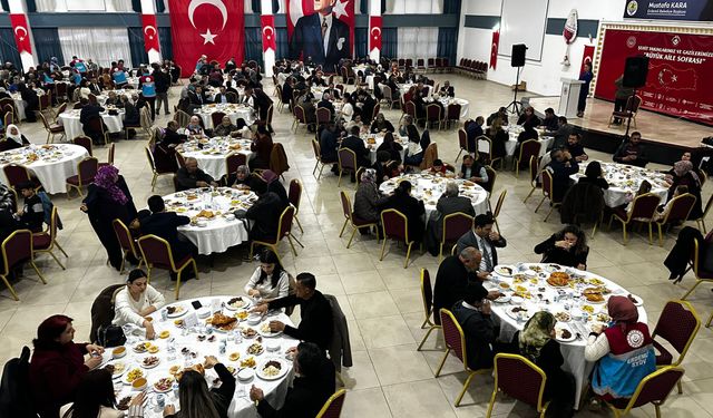 Erdemli'de şehit aileleri ve gaziler onuruna iftar