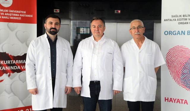 Eşinin 14 Şubat'ta bağışladığı böbrekle yeni hayatına başladı