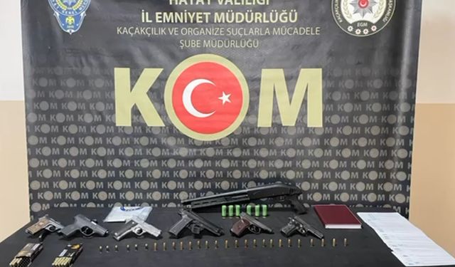 Hatay'da Dönmezler suç örgütüne operasyonda 12 tutuklama