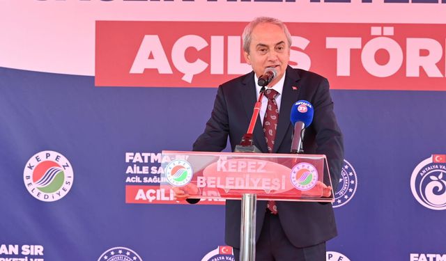 Kepez'de 7 hekimli Fatma Numan Sır ASM ve ASHİ hizmete açıldı