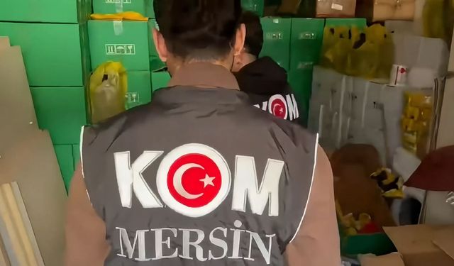 Mersin'de binlerce litre etil alkol ele geçirildi