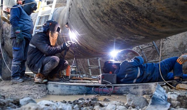 MESKİ'den ana içme suyu hattında deplase çalışması