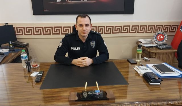 Mut Emniyet Müdürü Erdoğan göreve başladı