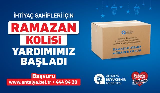 Ramazanın bereketi Antalya'yı sarıyor