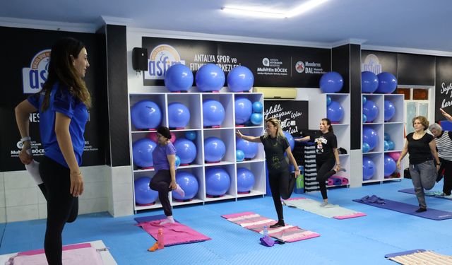 Ücretsiz spor kurslarına yoğun ilgi