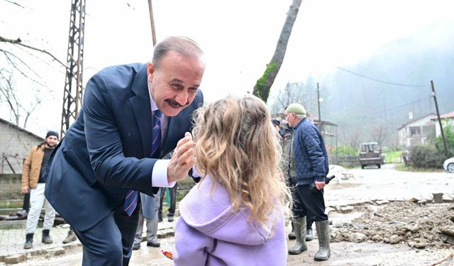 Vali Erin'den Aşağı Gökdere'de inceleme