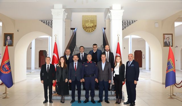 MEP’ten Jandarma Komutanı Atasoy’a ziyaret