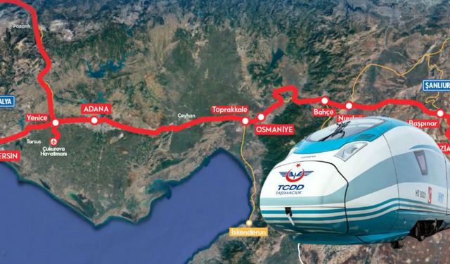 İki Şehir Arası Mesafe 25 Dakikaya İniyor: Mersin–Adana–Gaziantep YHT Projesinde Takvim Netleşiyor