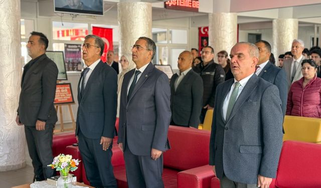 Antakya'da İstiklal Marşı Anma programı düzenlendi